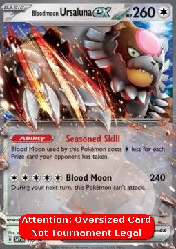 Oversized Bloodmoon Ursaluna ex SVP 177