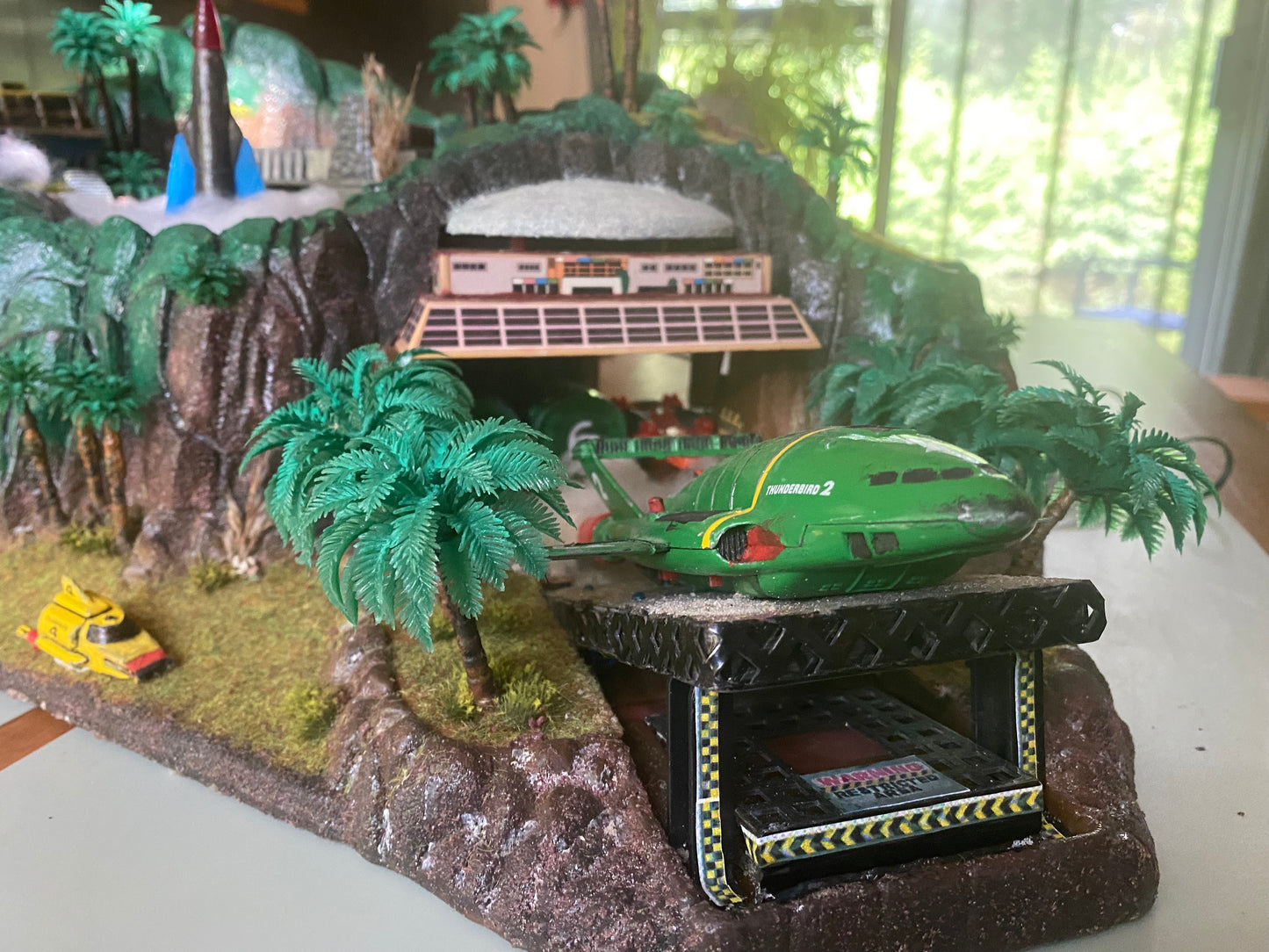 Thunderbirds Island - Miniature Landscape with Lights