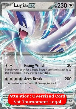 Oversized Lugia ex CLV 017